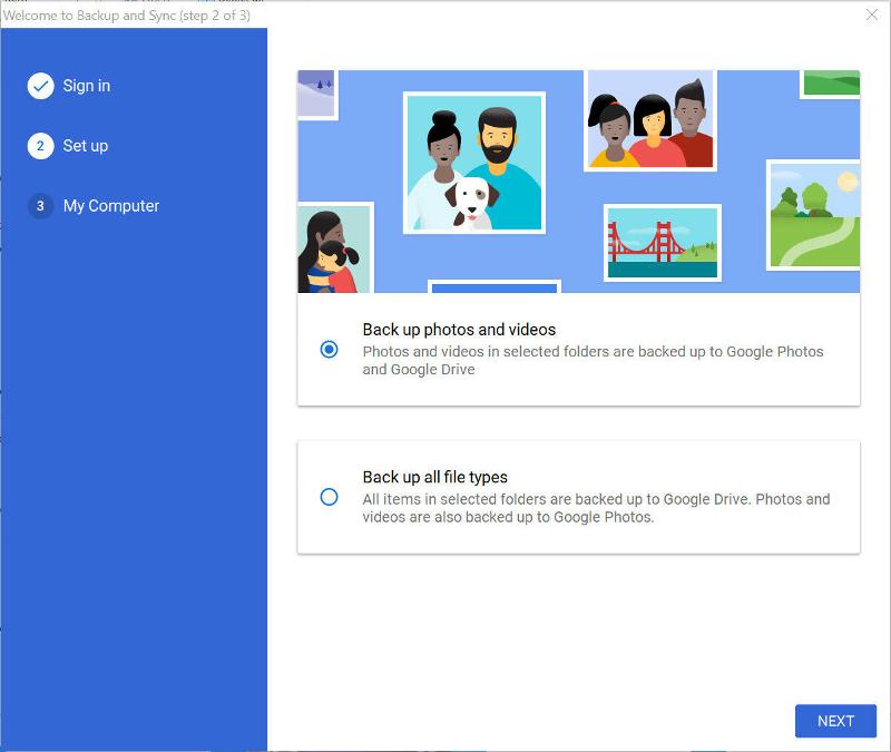 Subir fotos a Google Fotos